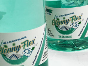 Limpiador de Mosquiteros y Aberturas marca Clenny Flex 500ml. Sin enjuague.