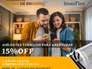 Aislante Térmico Clear Magnético  a medida para Puertas. (Frío/calor)